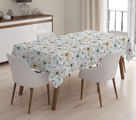 Picture of Modern Butterfly Digital Printed 3D Table Cloth