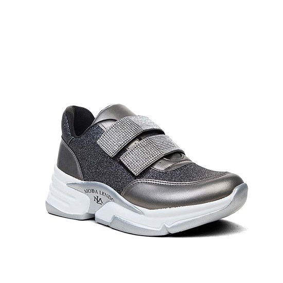 Picture of Modalendo Women's Shoes 707 Skin Silvery Gray
