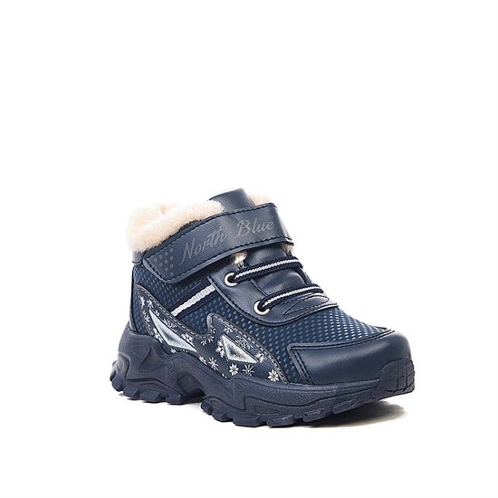 Picture of North Blue Baby Boots 108 Skin Navy Blue