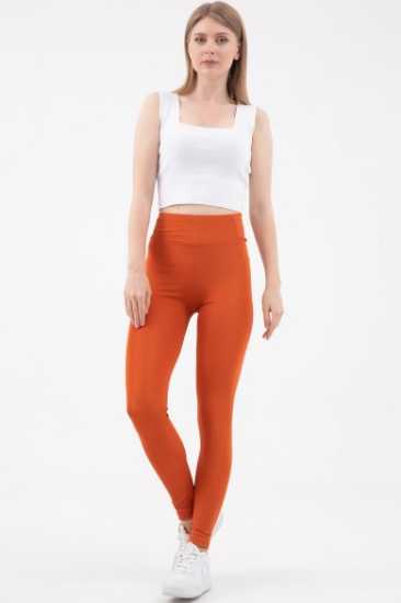 Picture of Thick Belt Disco Tights Orange