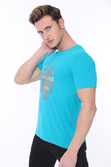 Picture of SCR T-Shirt Turquoise - 11715