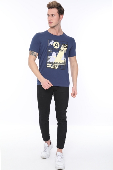 Picture of SCR T-Shirt Blue - 11713