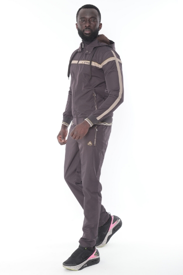 Picture of Scr Sportswear Track Suit | Brown - 4202
