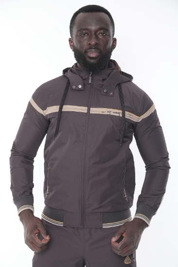 Picture of Scr Sportswear Track Suit | Brown - 4202