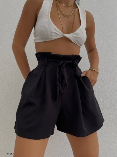 Picture of High Waist Belted Shorts