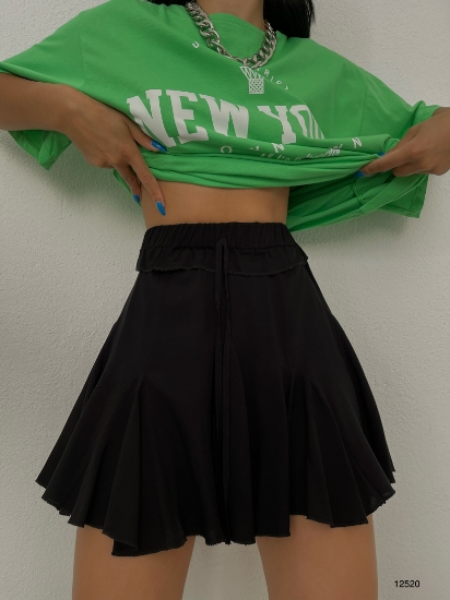 Picture of Ruffled Skirt with Elastic Waist