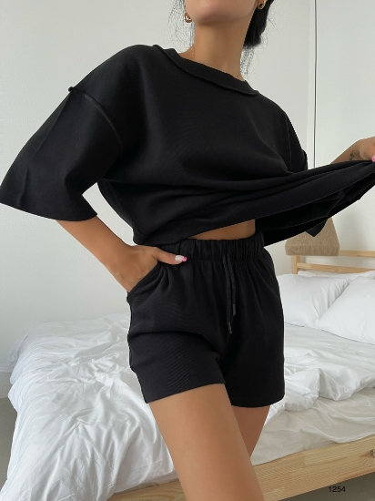 Picture of Oversized Tshirt Shorts Suit