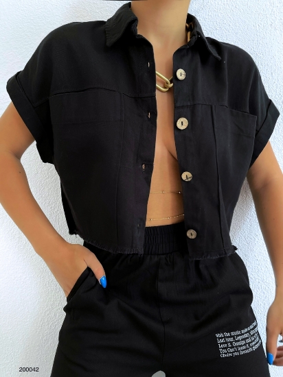 Picture of Crop Tasselled Shirt