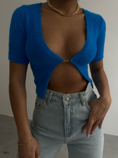 Picture of Bearded Knitwear Crop with Accessories