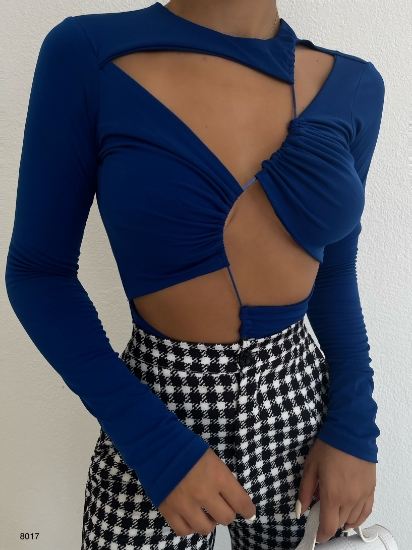 Picture of Long Sleeve Bodysuit with Chest Detail