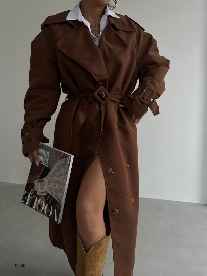 Picture of Oversized Trench Coat with Belt