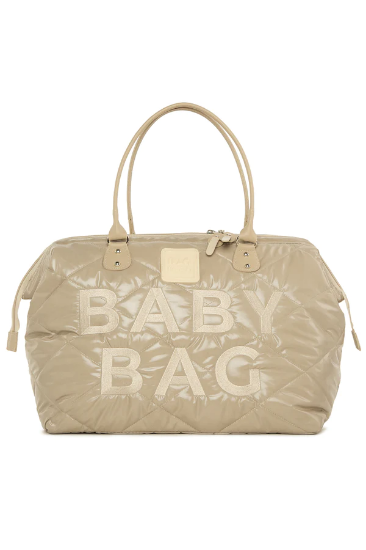 Picture of Baby Bag Capitone/Puffy Baby Care Mother Bag - Beige