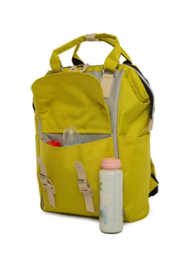 Picture of Baby Bag Baby Care Mother Back Bag - Yellow