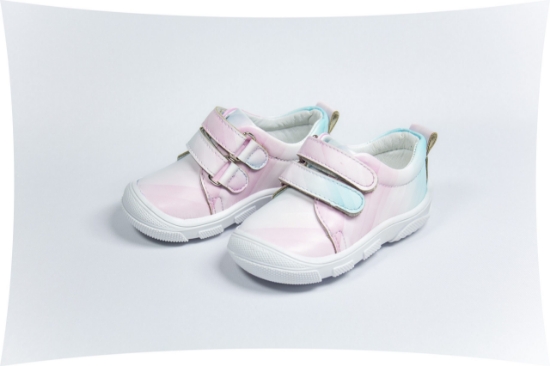 Picture of Printed Velcro Leather Baby Shoes - Patterned