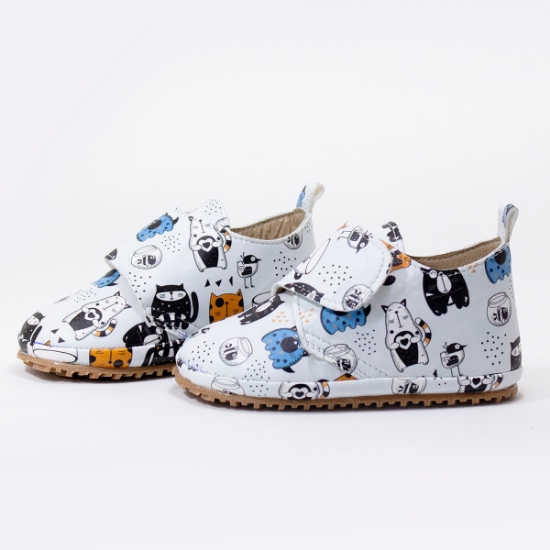 Picture of Printed First Step Baby Leather Shoes