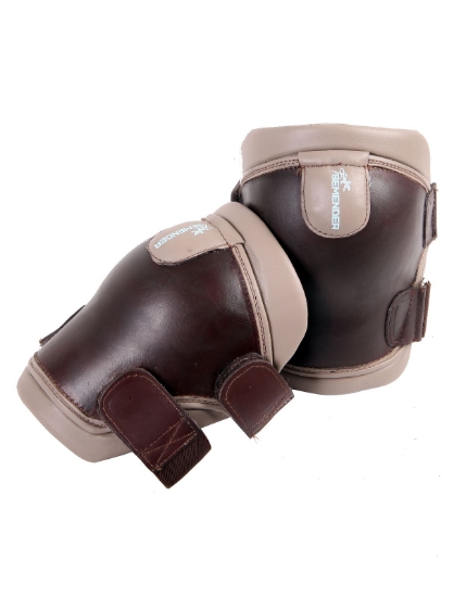 Picture of Leather Handmade Protective Knee Pad - KJ7777