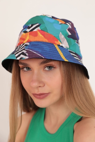 Picture of Double Sided Mixed Color Bucket Hat-Colored
