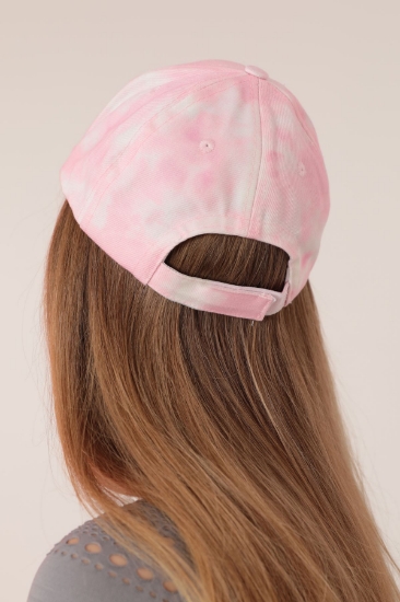 Picture of Batik Patterned Baseball Hat-Pink