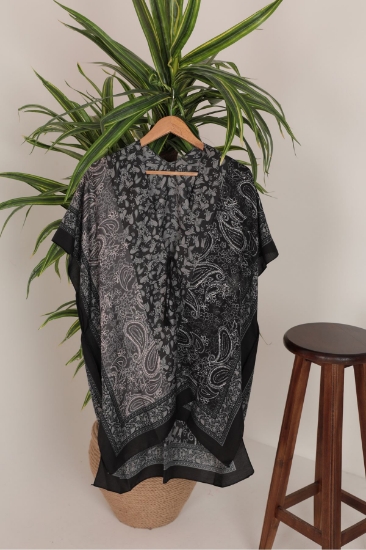 Picture of Pareo Patterned Pareo-Black