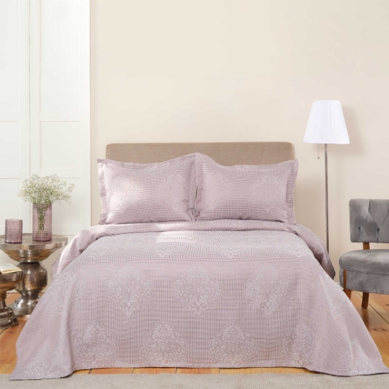 Picture of Karaca Home Amelie Lilac Double Bedspread Set
