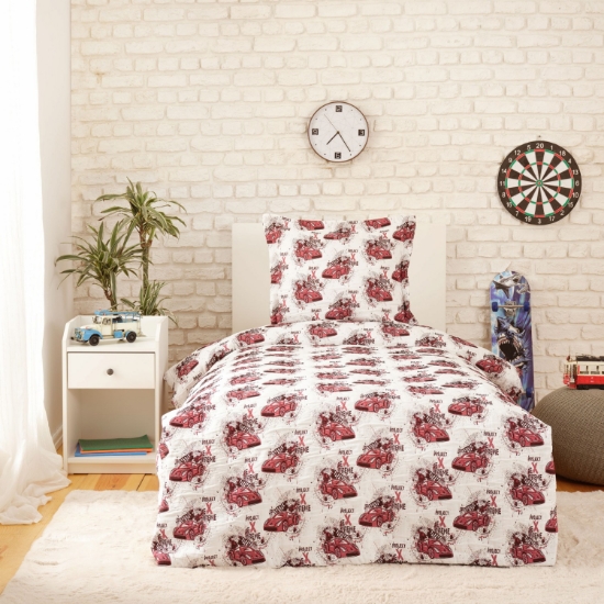 Picture of Karaca Home Young Project Exctreme Red Single Bedspread