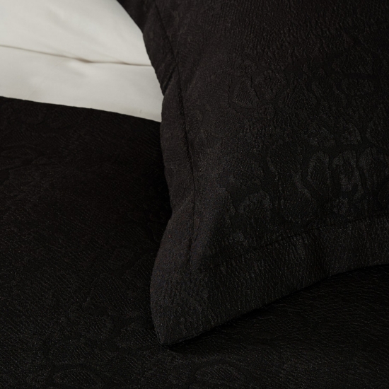 Picture of Karaca Home Nila Black Double Bedspread