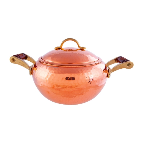 Picture of Karaca Mesopotamia Copper Casserole Cookware 16 cm