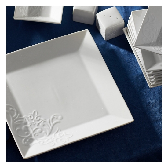Picture of Karaca Trend Emboss 32 Pieces 6 Person Porcelain Breakfast / Service Set