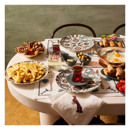 Picture of Karaca Flevo 26 Pieces 6 Person Porcelain Breakfast / Service Set