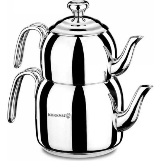 Picture of Korkmaz Droppa Mega Teapot Set A058